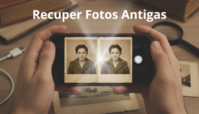 Como restaurar fotos antigas pelo celular