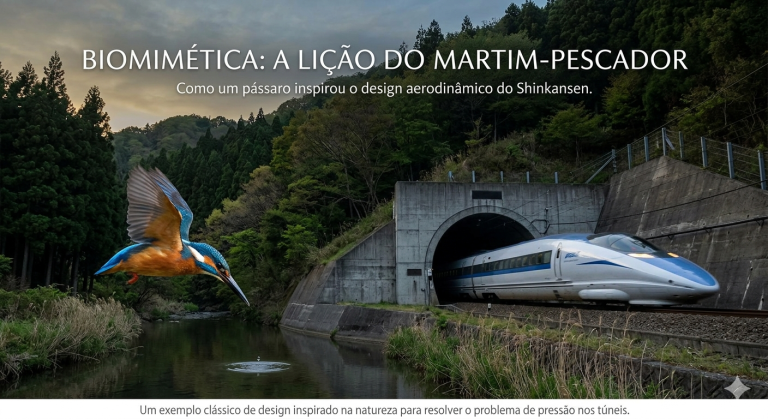 biomimética Shinkansen